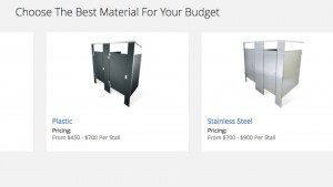 choose stall material