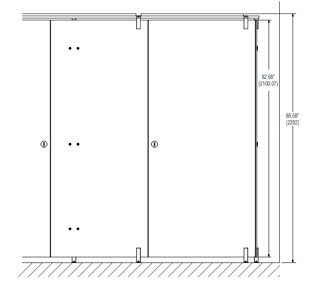 Glass Toilet Partitions Bradley Lucent Series Fast Partitions