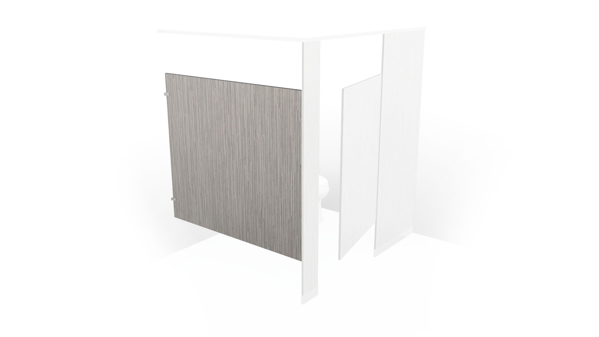 Powder Coated Metal Partitions