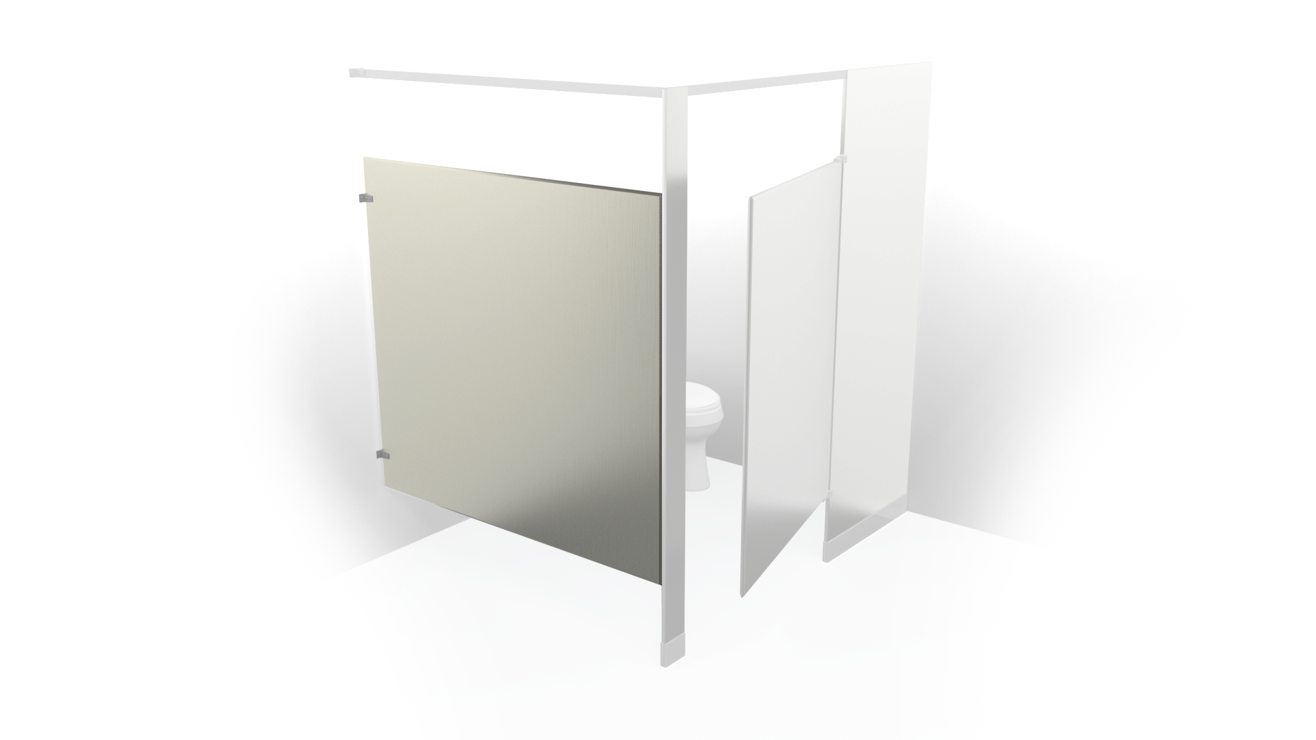Powder Coated Metal Partitions