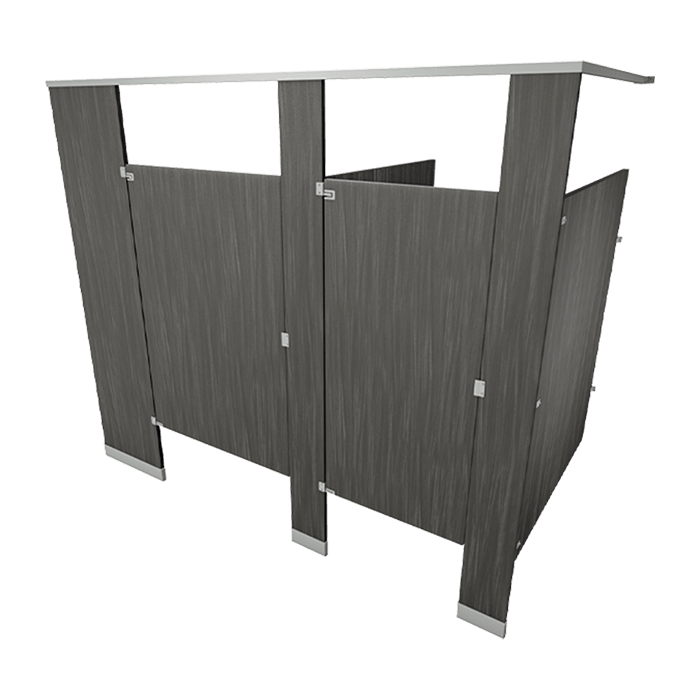 Stainless Steel Bathroom Stalls, Quick, Private - Partition Plus