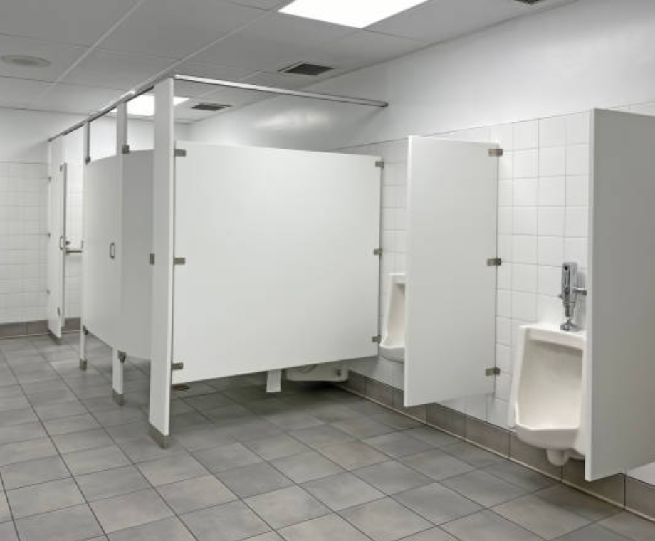 commercial bathroom stalls