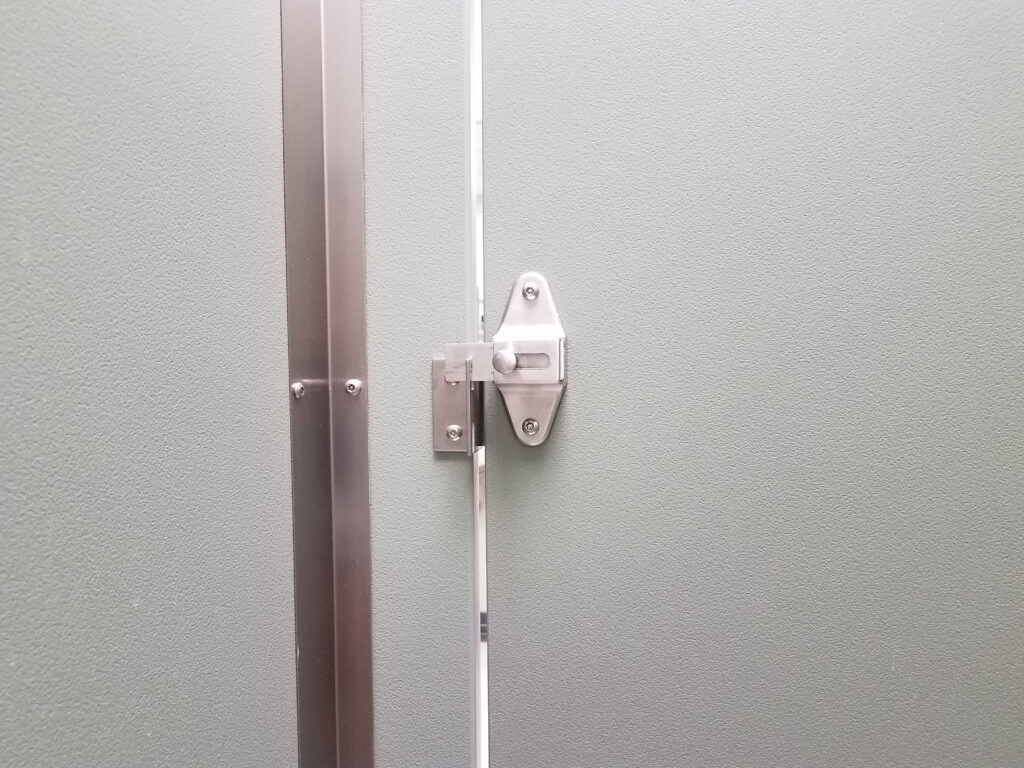 bathroom stall door