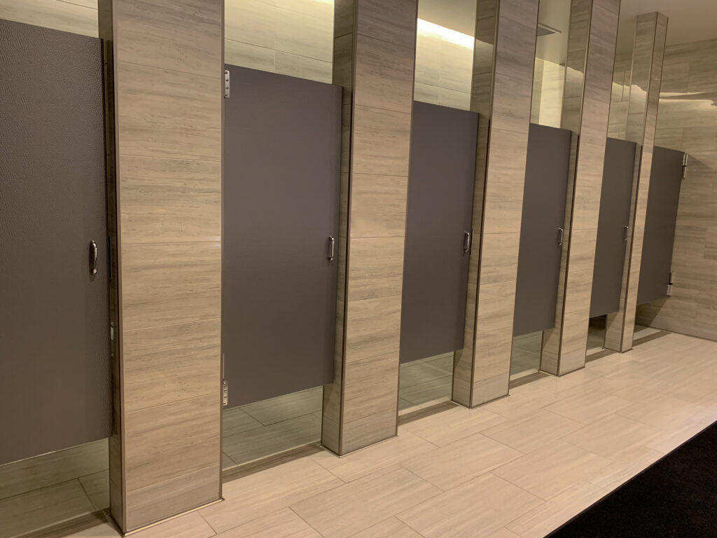 Bradley toilet partitions