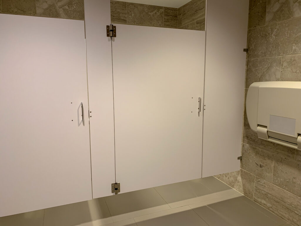 Bathroom partitions