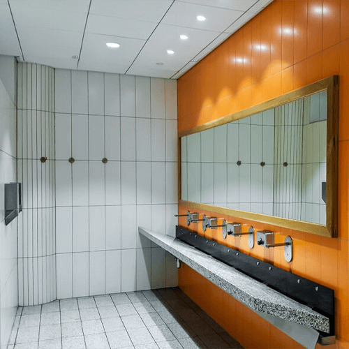 Commercial bathroom