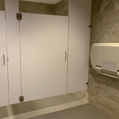 Bathroom partitions
